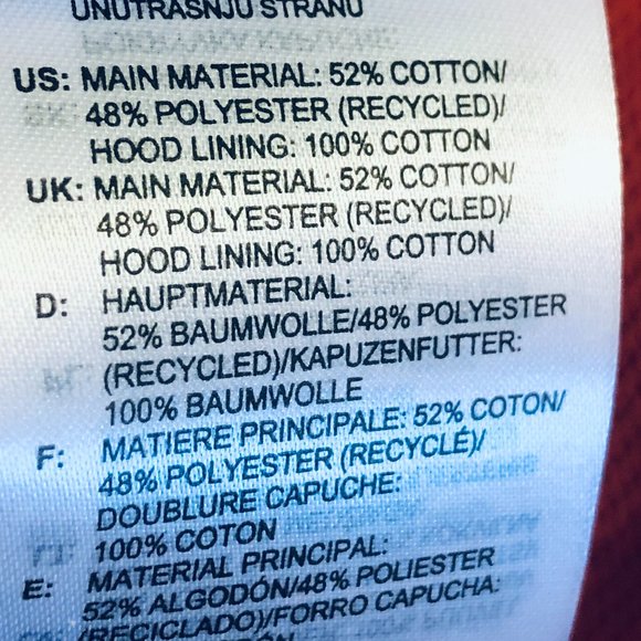 Like new! Adidas full zip hoodie Coral-XS - Picture 8 of 11